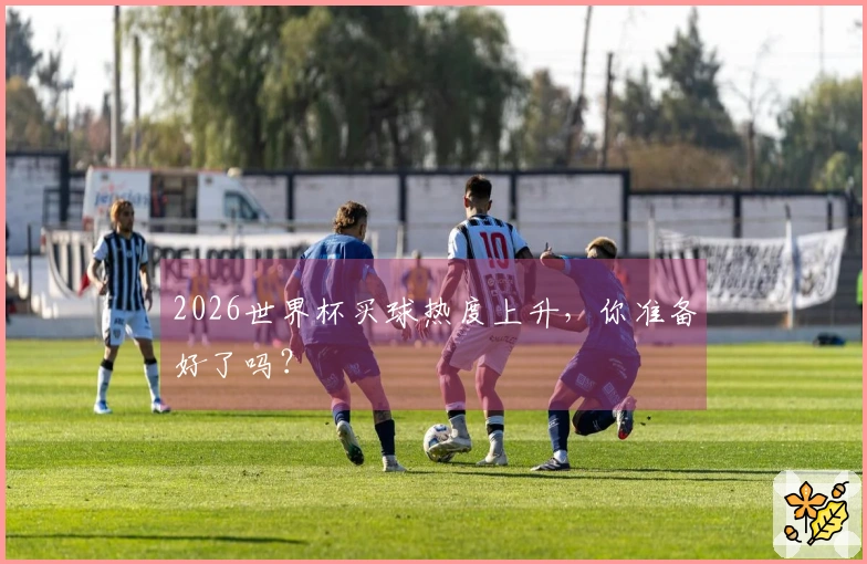 2026世界杯买球热度上升，你准备好了吗？